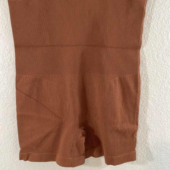 OQQ Women’s Yoga Exercise Romper Spaghetti Strap Sleeveless Brown Size XL NEW XL - Picture 8 of 11